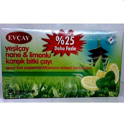 Yeşilçaylı Limonlu Bitki Çayı Yeşilçaylı Limonlu Bitki Çayı